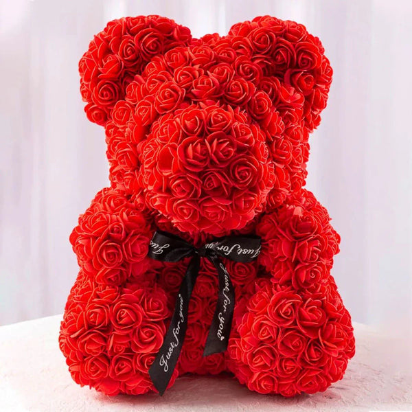 Urso de Rosas Forever Love - Presente Especial Dia da Mães