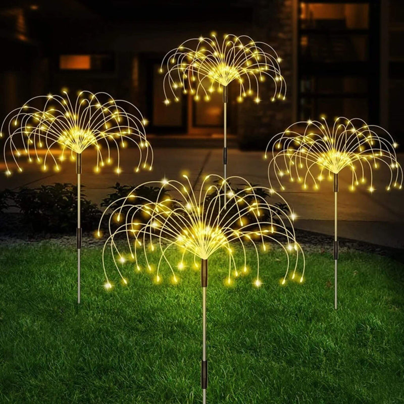 Led Solar - Fogos de Artifício - Decoração de Natal - Swanutilidades