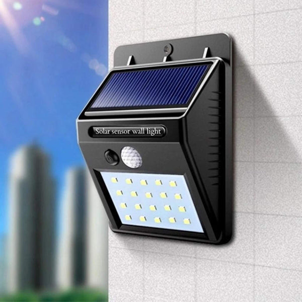 Luminária Arandela Solar com Sensor de Movimento - Swanlight